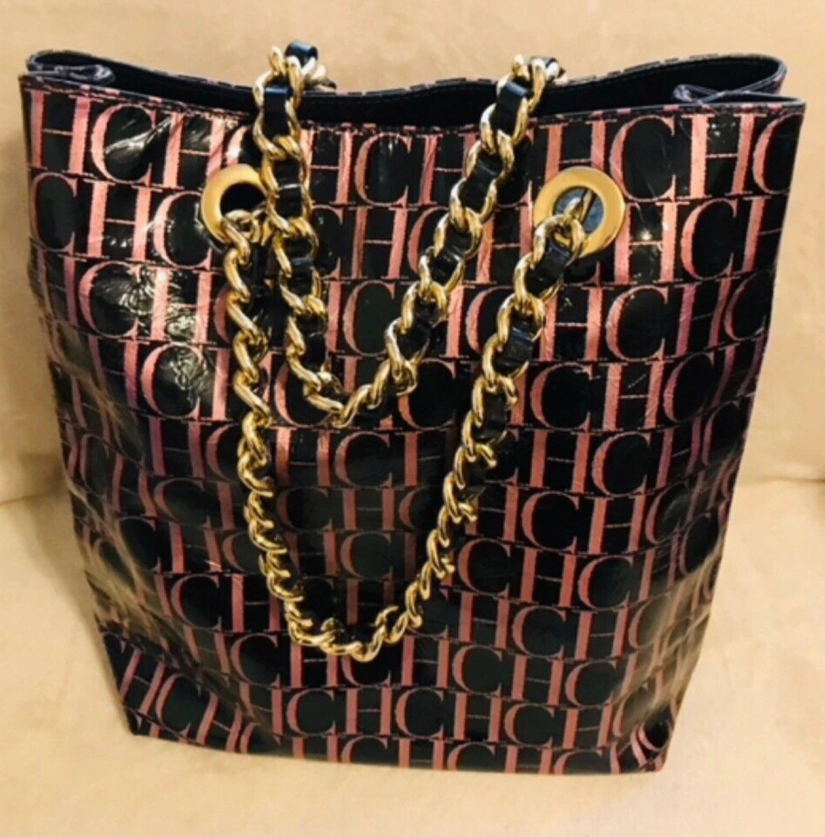 Carolina herrera deals black bag