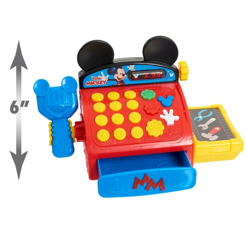 Mickey Mouse Clubhouse Cash Register with Realistic Sounds & Mickey Phrases NEW - 第 3/6 張圖片