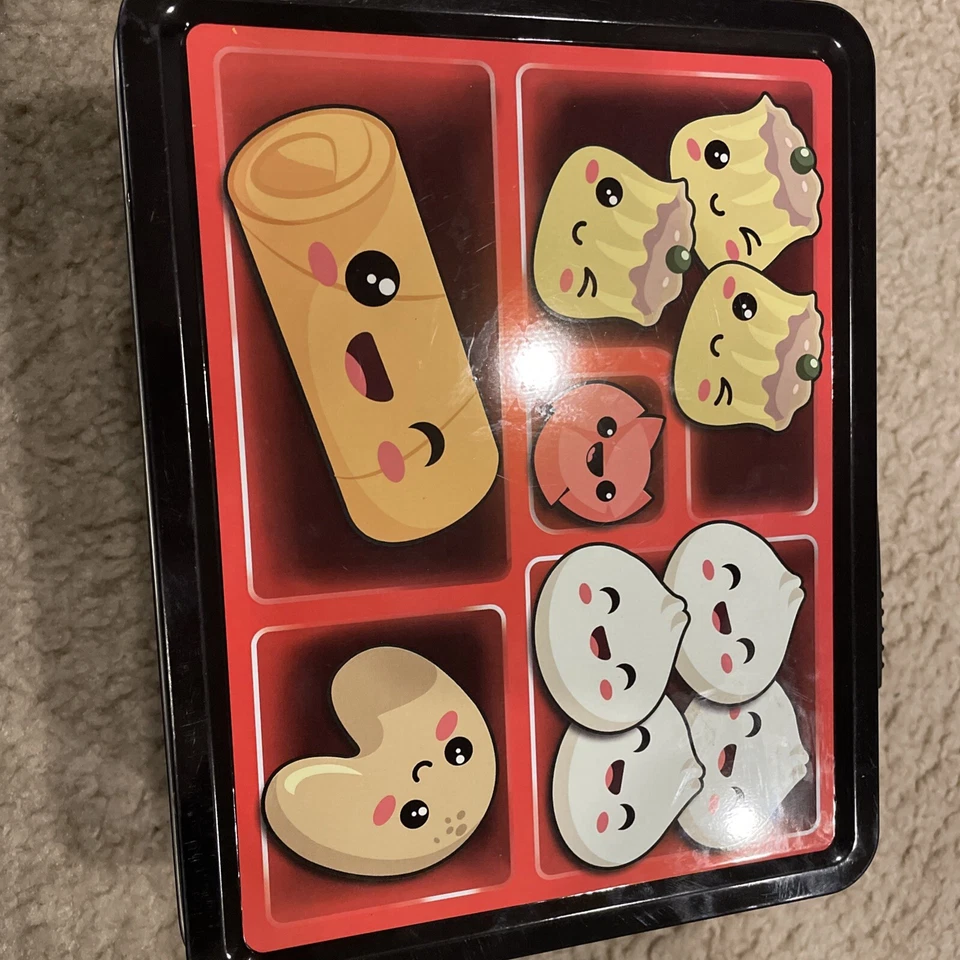 Caja Bento Lata Divertida Caja Almuerzo Sushi Caja Escolar Comida Snacks Cena Nueva Nunca Usada Foto 4 de 4