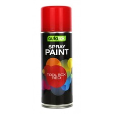 Autotek Spray Paint Tool Box Red 400ml ATOOTBR400 Car Spray Paint Aerosol