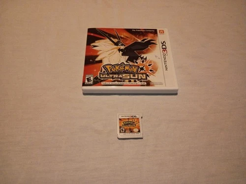 Pokemon Ultra Sun Nintendo DS Game With Case Good Condition.