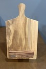 Crate & Barrel Olivewood Wooden Cookbook and Table Stand Excellent Condition