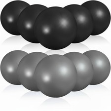 Aoriher 10 Pcs Small Exercise Pilates Ball 9 Inch Mini Yoga Balls Anti Burst ...