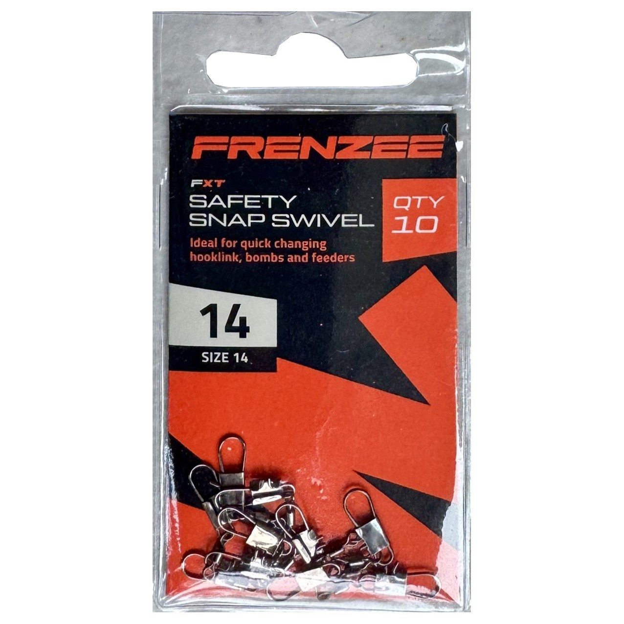 Safety Snap Swivels Size 14 Frenzee FXT