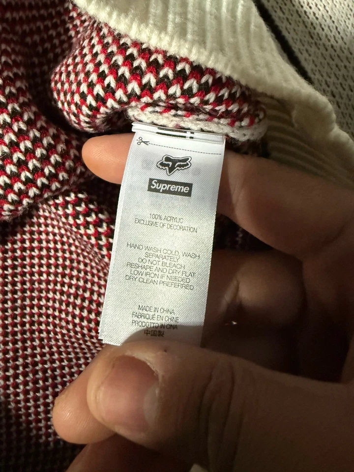 NUEVO SUÉTER SUPREME FOX RACING 2025 BLANCO TALLA GRANDE Foto 4 de 4