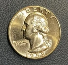1958 P Washington Quarter - Brilliant Uncirculated - 90% Silver