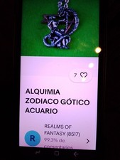 ALQUUMIA ZODIACO GOTICO  ACUARIO