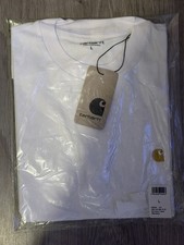T-shirt Carhartt WIP S/S Chase – White / Gold