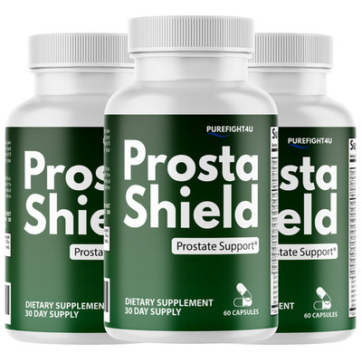 Prosta Shied Supports Healthy Prostate Function Supplement - 3 Bottles