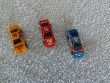 Lot of Three Vintage Mini Racing Style Cars, Imperial, 1.25" each