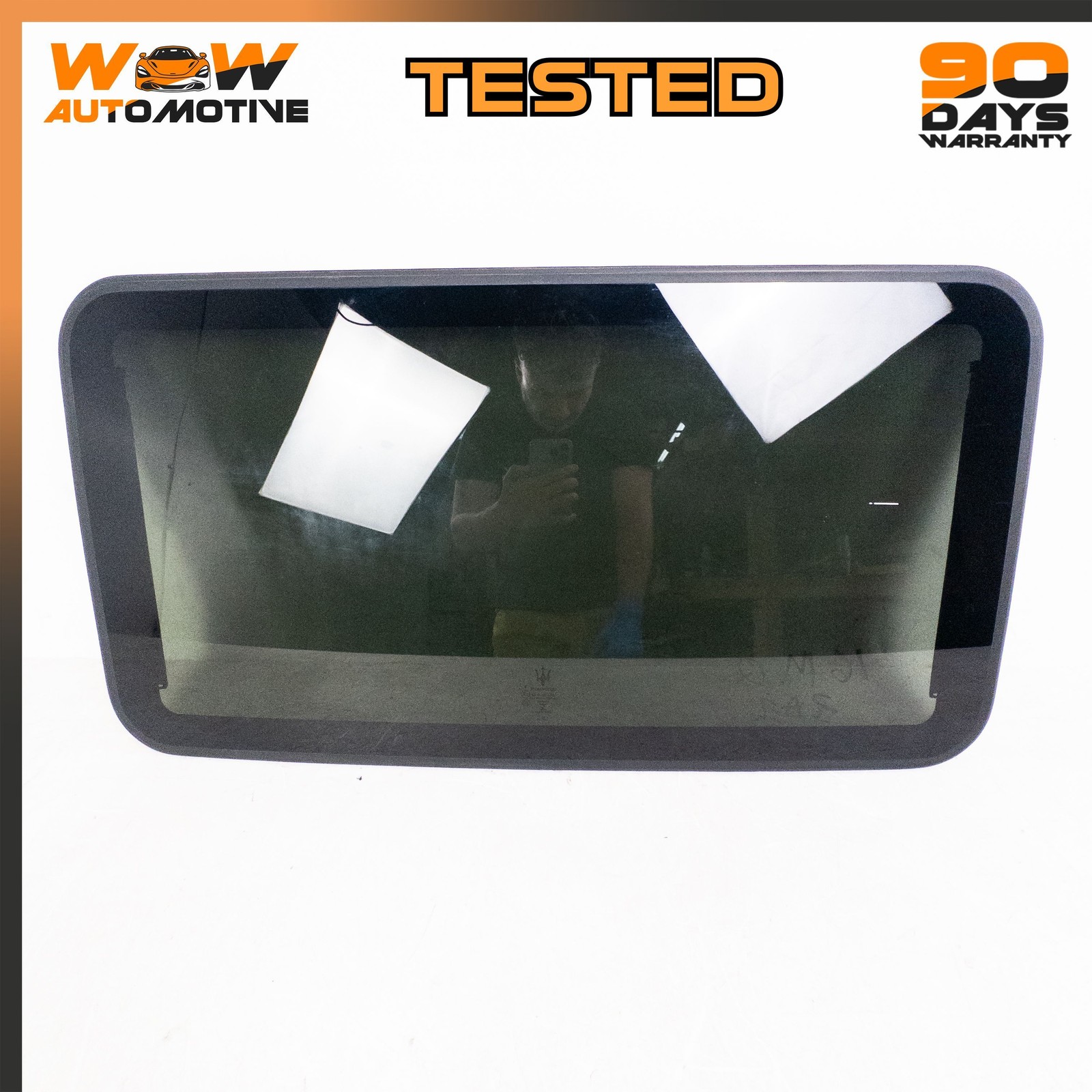 13-19 MASERATI QUATTROPORTE S Q4 GHIBLI UPPER SUNROOF GLASS WINDOW PANEL OEM  