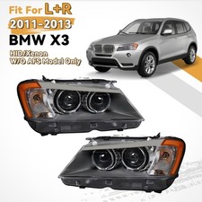 For Bmw X3 F25 2011-2013 Hidxenon Right Left Pair Side Headlight Wo Afs For Bmw X3 F25 2011-2013 Hidxenon Right Left Pair Side Headlight Wo Afs