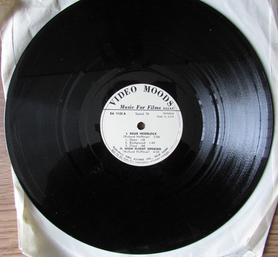 RARE 10'' Vinyl - Richard Hoffman, Music For Films ' Video Moods ' Record EA1122