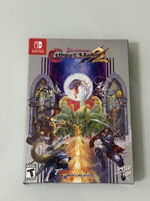 LIMITED RUN ''BLOODSTAINED CURSE OF THE MOON 2'' CLASSIC EDITION SWITCH BRAND NEW!