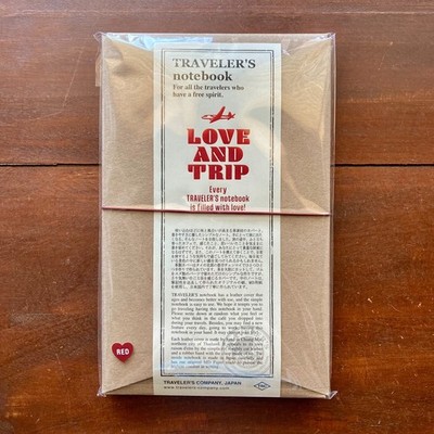 TRAVELER S Notebook LOVE AND TRIP Regular Size