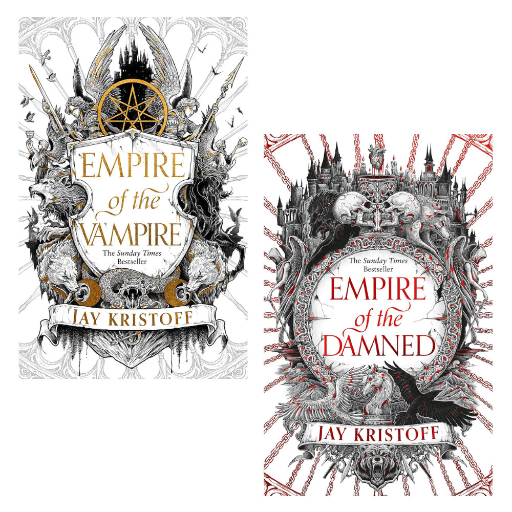 Jay Kristoff 2 Book Set: Empire of the Vampire & Empire of the Damned