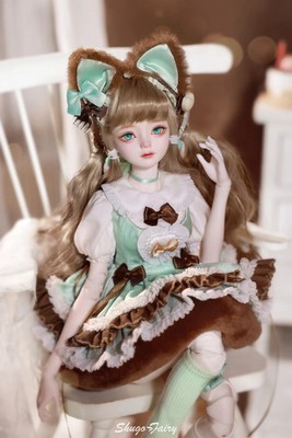 18'' 1/4 Handmade Resin BJD SD Dolls Ball Joint Dolls Girl Gift Belinda  Full Set
