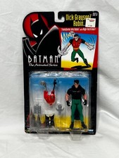 Vintage Batman The Animated Series Dick Grayson Robin Action Figure Kenner 1993