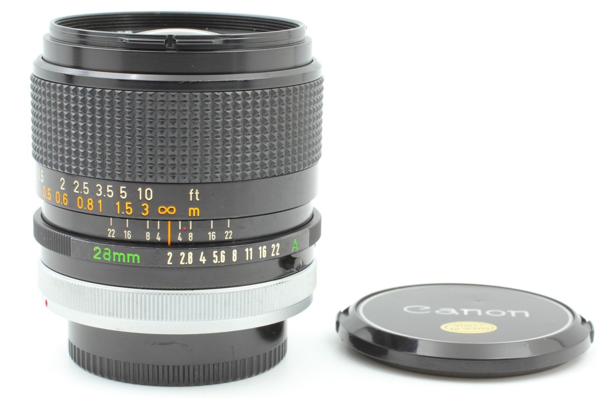 CLA'd [Exc+5] Canon FD 28mm f2 S.S.C. SSC Wide Angle MF Lens From