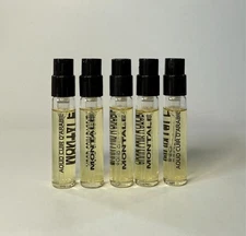 5 x Montale AOUD CUIR D'ARABIE EDP Vial Sample 2ml 0.07oz New Without card