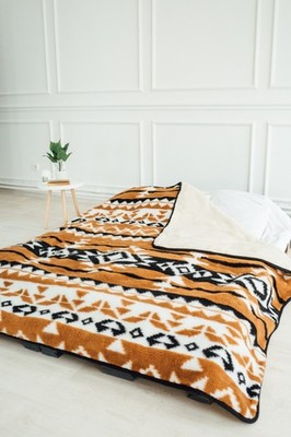 Premium 50% Sheep Wool Blanket - Ultra Soft Non-Itchy Throw