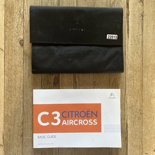 17-21 CITROEN C3 AIRCROSS OWNERS HANDBOOK MANUAL & WALLET PRINT 2017 Ref22015