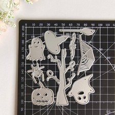 Halloween Metal Cutting Dies Stencil DIY Scrapbook Album Paper Card Template
