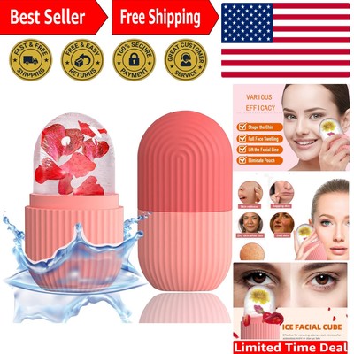 Reusable Silicone Ice Roller Massager - De-Puff Eye Bags & Relieve Migraine Pain