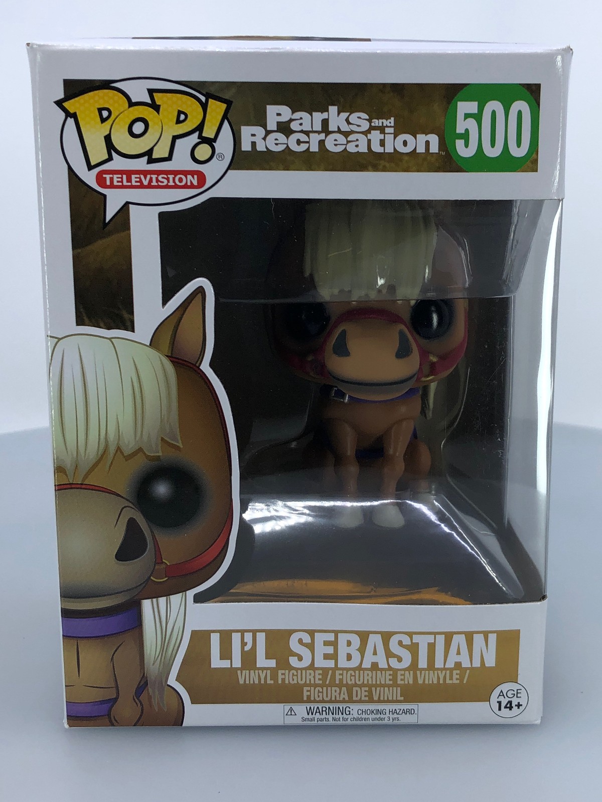 Funko Pop! Television Parks And Recreation Li'L Sebastian #500 Damaged Box