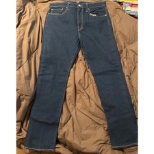 Levis 522 Slim Taper Jeans Mens 32x30 Dark Wash Indigo Denim Pants