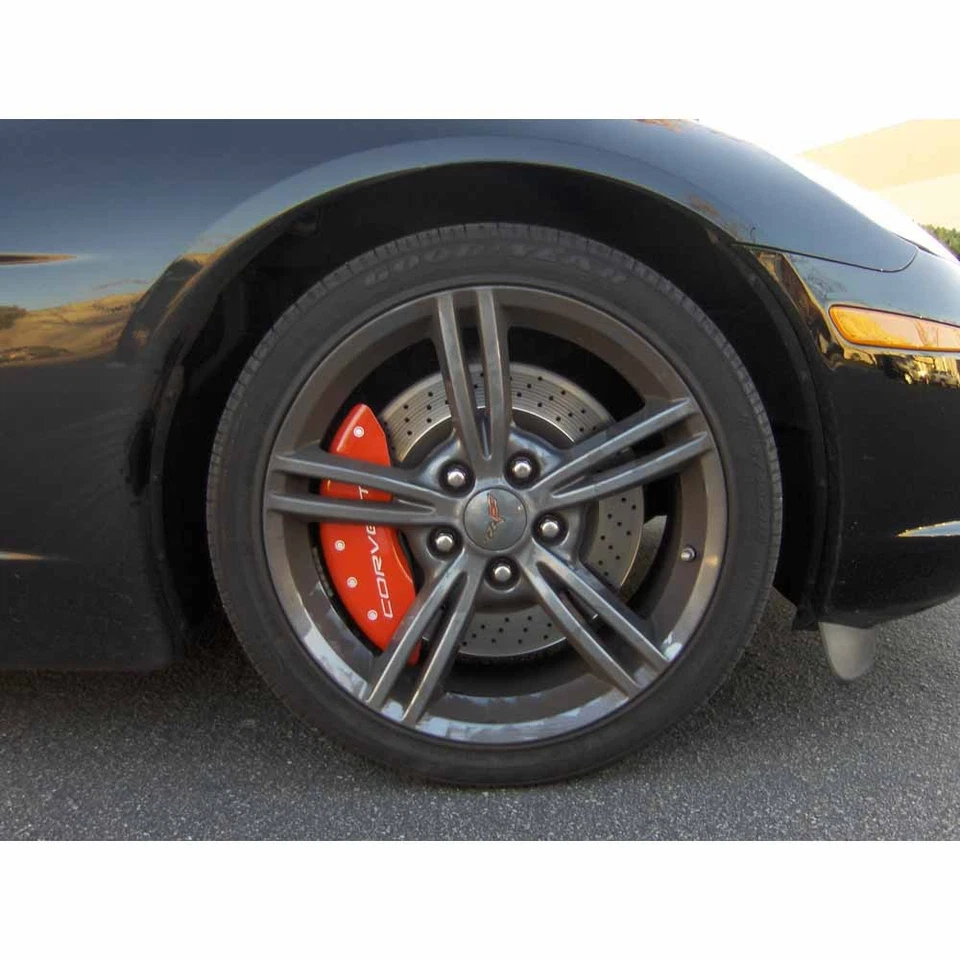 Juego de cubierta de pinza de freno de disco MGP para Chevrolet Corvette 1988-1996 TCP Foto 3 de 4