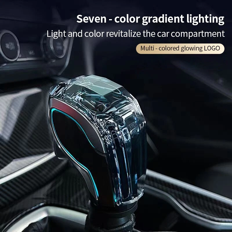 Crystal Car Gear Shift Knob Shifter Head W/ LED For Honda CIVIC Odyssey CR-V - Изображение 3 из 4