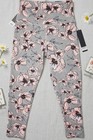 Kay Unger Poppy Taupe Media pocket Capri Pants Gray Flowers Sport Size M New — photo 1