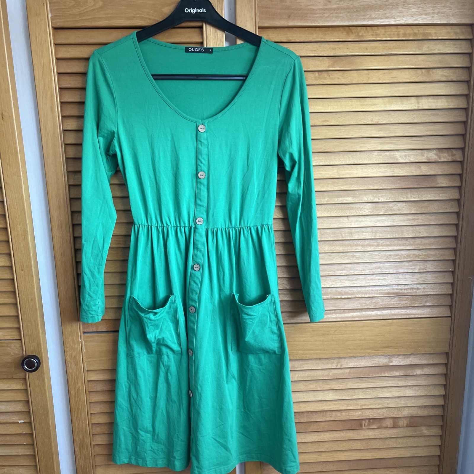 Ouges Women’s Green Dress Size S UK Size 8 - image 3