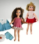 Tutti Brunette & Buffy Dolls, 1960's, Mattel, Original Outfits, #3602 Ship Shape