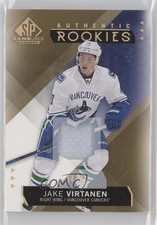 2015-16 SP Game-Used Spectrum Gold Prime Jersey /99 Jake Virtanen #168 0c3