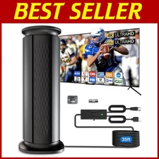 2025 Upgraded TV Antenna Up 2800+ Miles Range, Dig