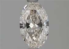 Oval Cut 0.90 Carat Cert. GIA Natural Mined Diamond Loose I color SI2 clarity 3801.78 per carat