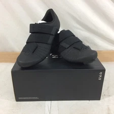 Fizik Tempo R5 Powerstrap Road Cycling Shoes, Black/Black, M37.5