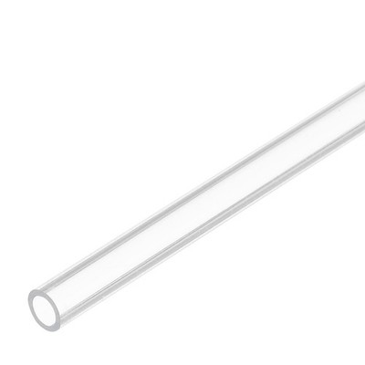Plastic Pipe Rigid Polycarbonate Round Tube Clear 4mm ID 6mm OD 14''(350mm)