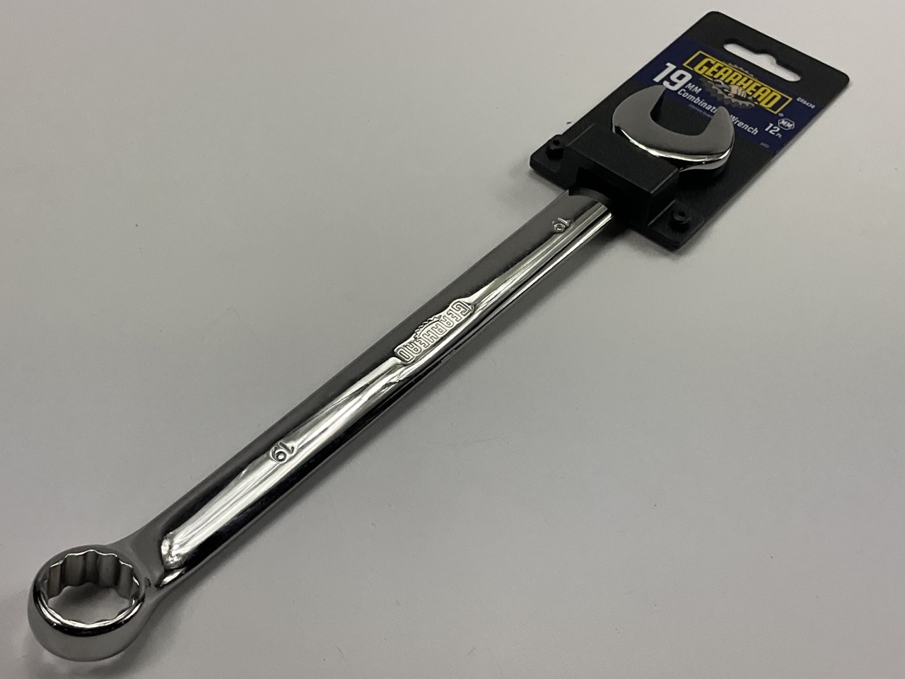 Gearhead GH6430 19mm Combination Wrench Metric 12PT