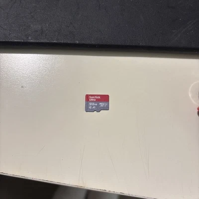 SanDisk Carte Mémoire microSDXC Ultra 512 Go + Adaptateur SD 120 MB/S Classe 10 - Photo 1/2