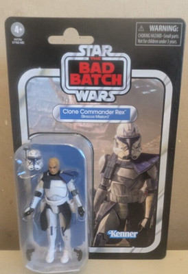 STAR WARS THE BAD BATCH: CLONE COMMANDER REX Bracca Mission - 3.75 figure  NEW