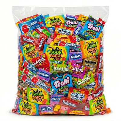 Assorted Candy Variety Pack   Individually Wrapped Bulk Candy Assortment   Gummi