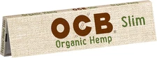 - Organic Hemp Rolling Papers Slim Size Display Case - 24 Booklets with 32 Le...