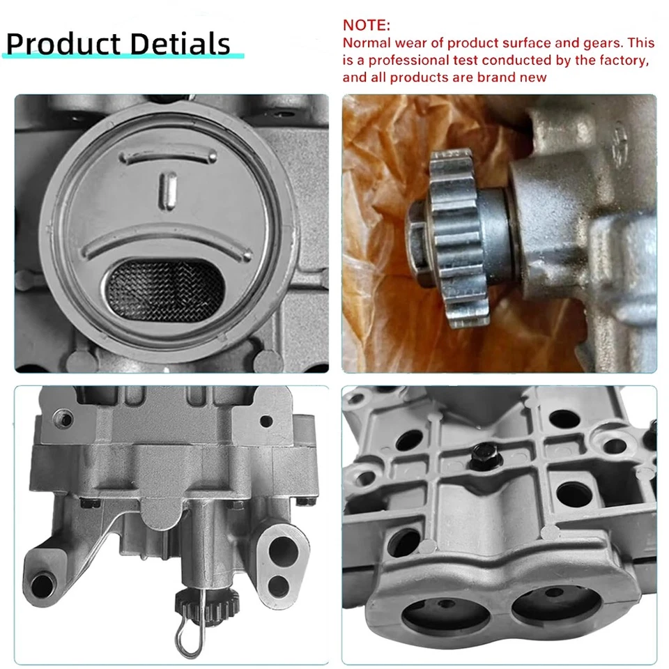 Oil Pump Balance Shaft 20 Teeth Fit For Kia Sportage Optima 2.0L 2.4L 233002G400 Foto 3 de 4