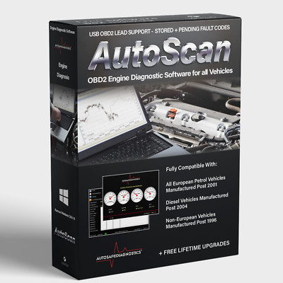 AutoScan Standard - Car Diagnostic Software for Windows - Digital + Letter