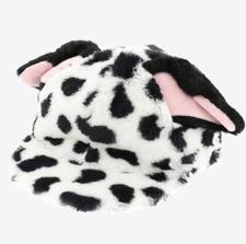 Disney Tokyo Japan 101 Dalmatians Fluffy Cap Hat Disneyland 