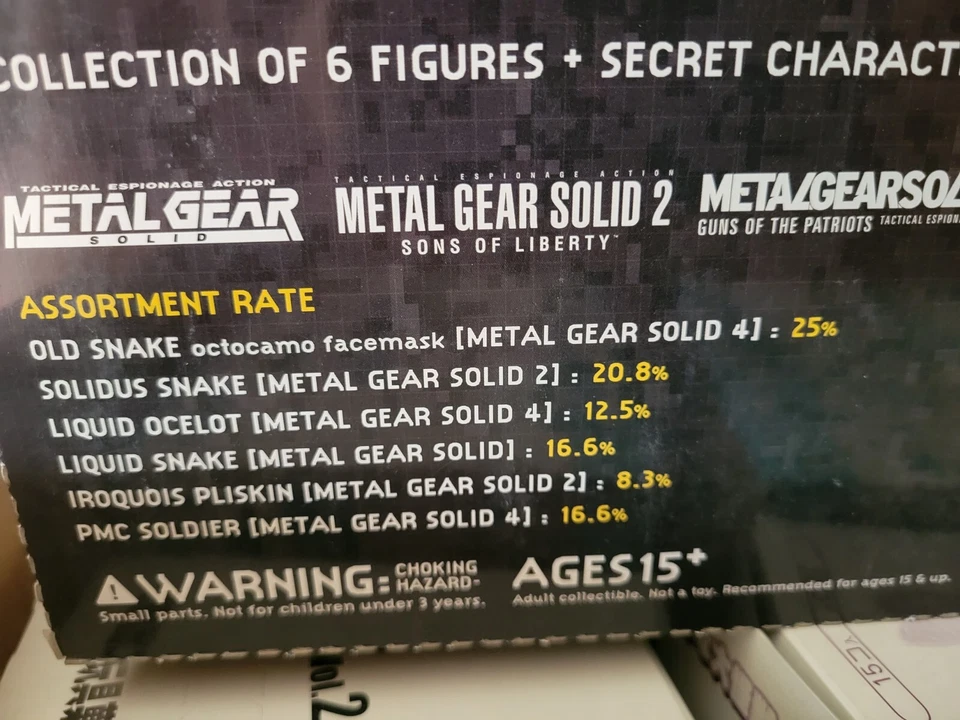 Metal Gear Solid Kubrick Collector's Edition 2 (2009) Brand New Factory Sealed - Image 3 of 4