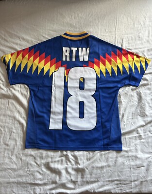 Corteiz RTW Football Jersey Blue - Size Small BRAND NEW ✓ NEXT